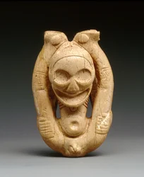 Inalatore di Cohoba (osso di lamantino)